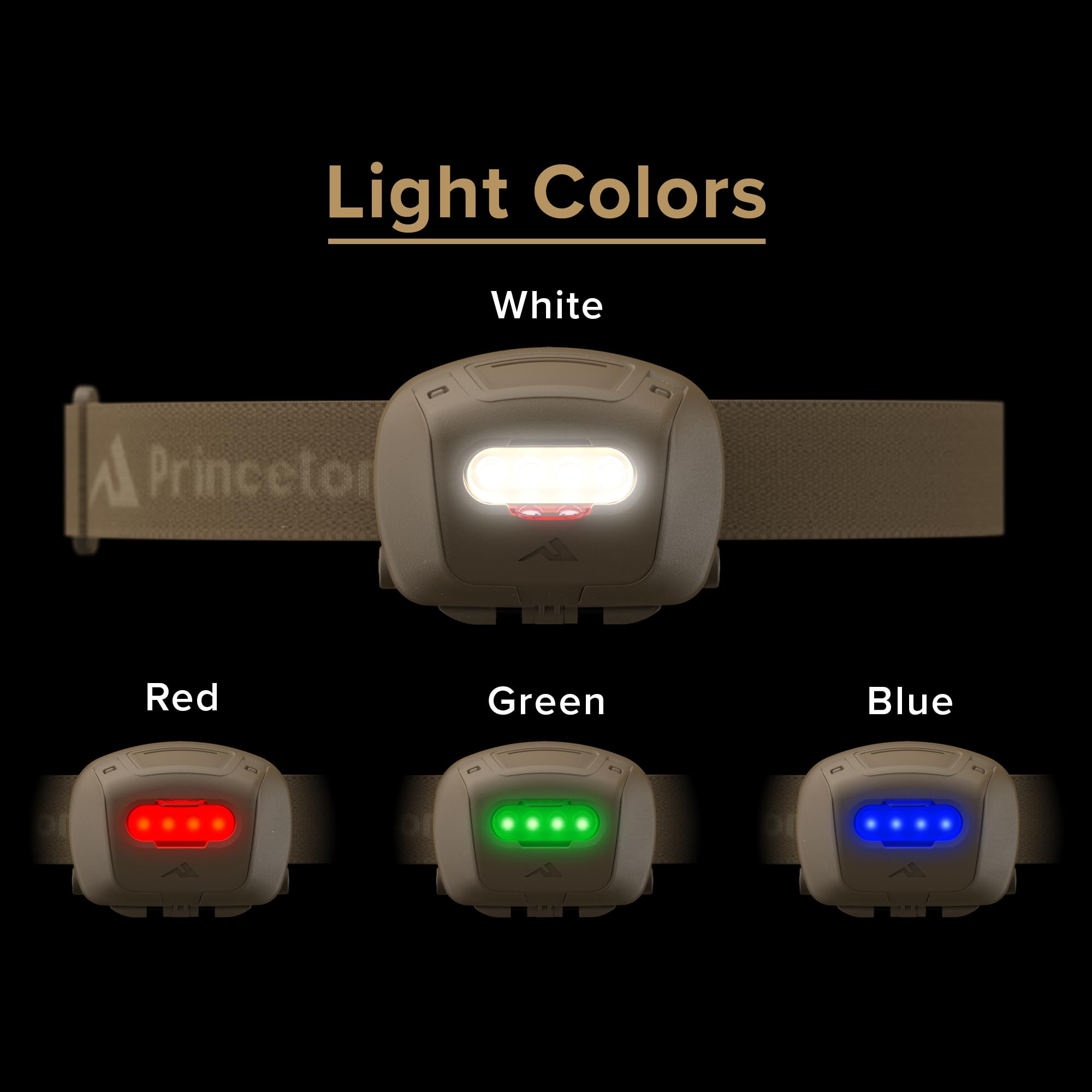 Amazon.com: Princeton Tec Quad Tactical Headlamp with 4